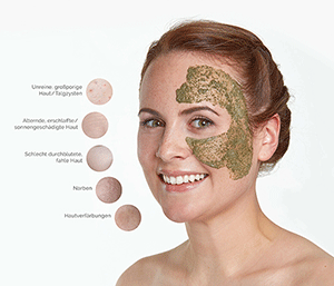 Green Peel Kräuterschälkur erneuert Ihre Haut - JOLIE Kosmetik Basel.