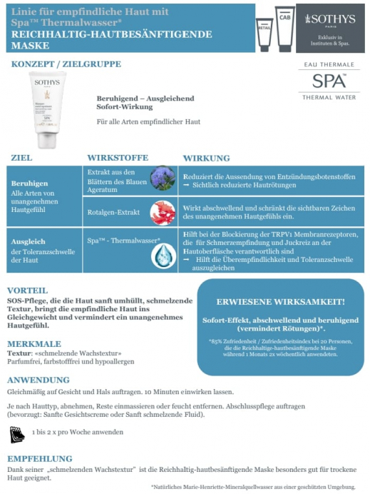 SPA Thermal Water Rosacea-Behandlung von Institut de Beauté Jolie